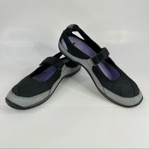 ECCO RECEPTOR Womens 42 EU / US 11.5 Black Gray Sports Casual Flat Shoes